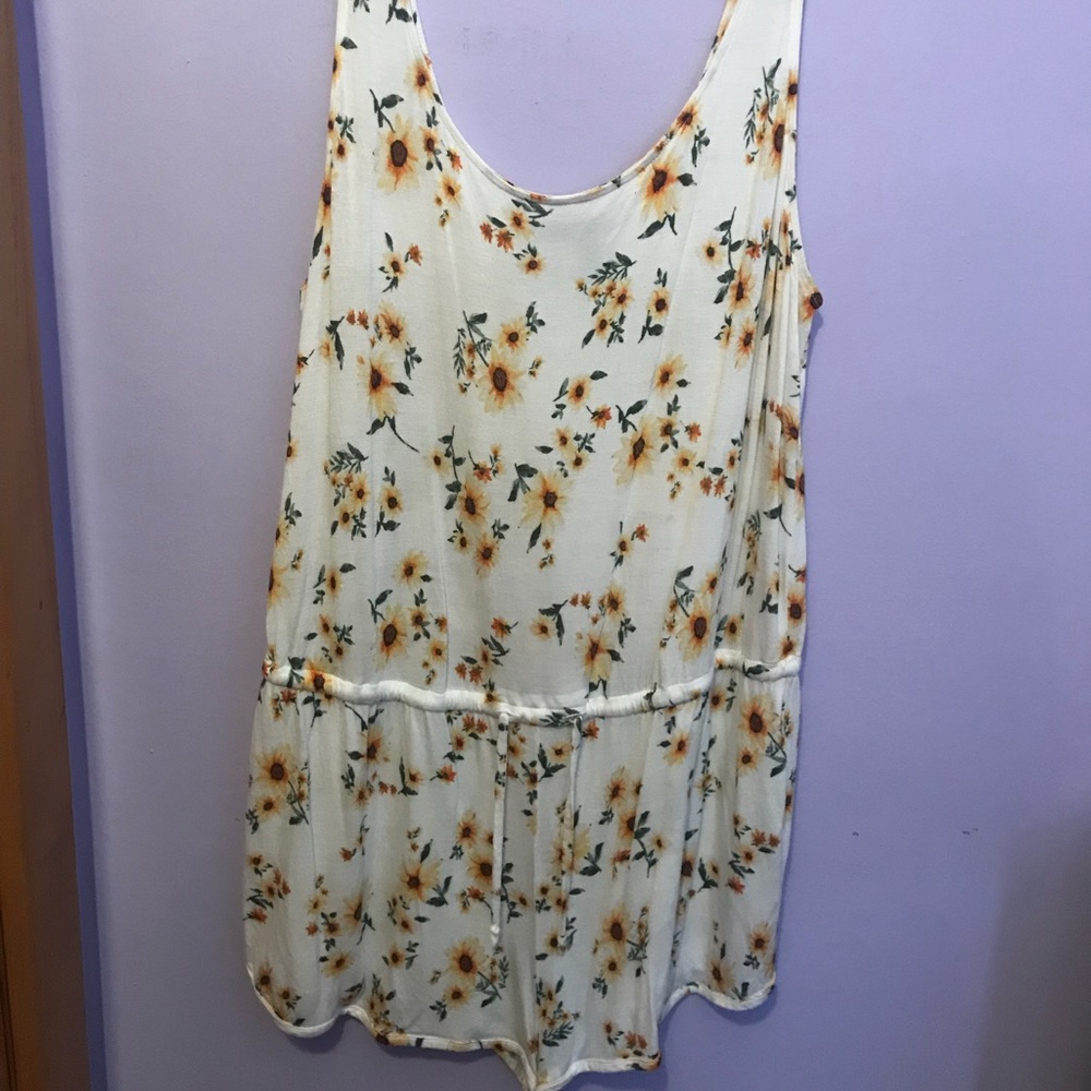Sunflower romper